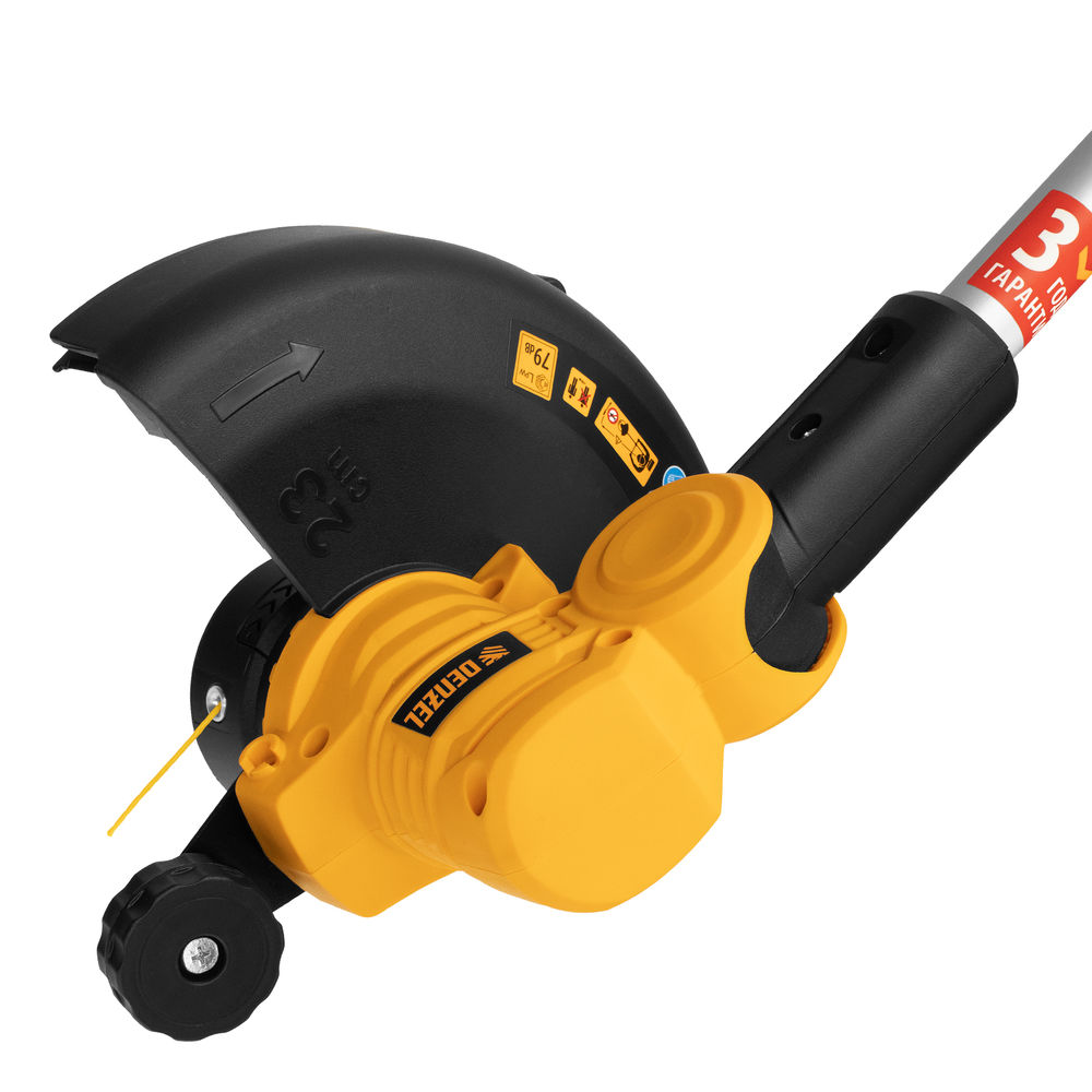 Триммер аккумуляторный GT-230, 230 мм, Li-Ion, 20 В Denzel (58701)