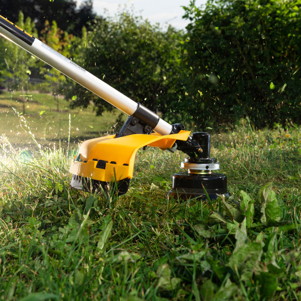 Триммер бензиновый DT 52S, 52 см3, 3 л. с, разъемная штанга, состоит из 2 частей Denzel (96227)