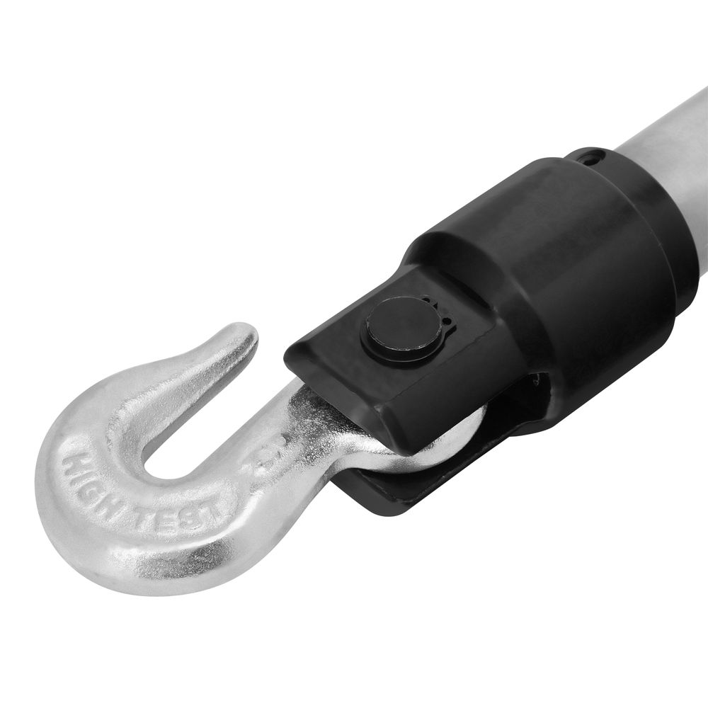 Цилиндр гидравлический, 10 т, стяжной усиленный с крюками Matrix (513485)