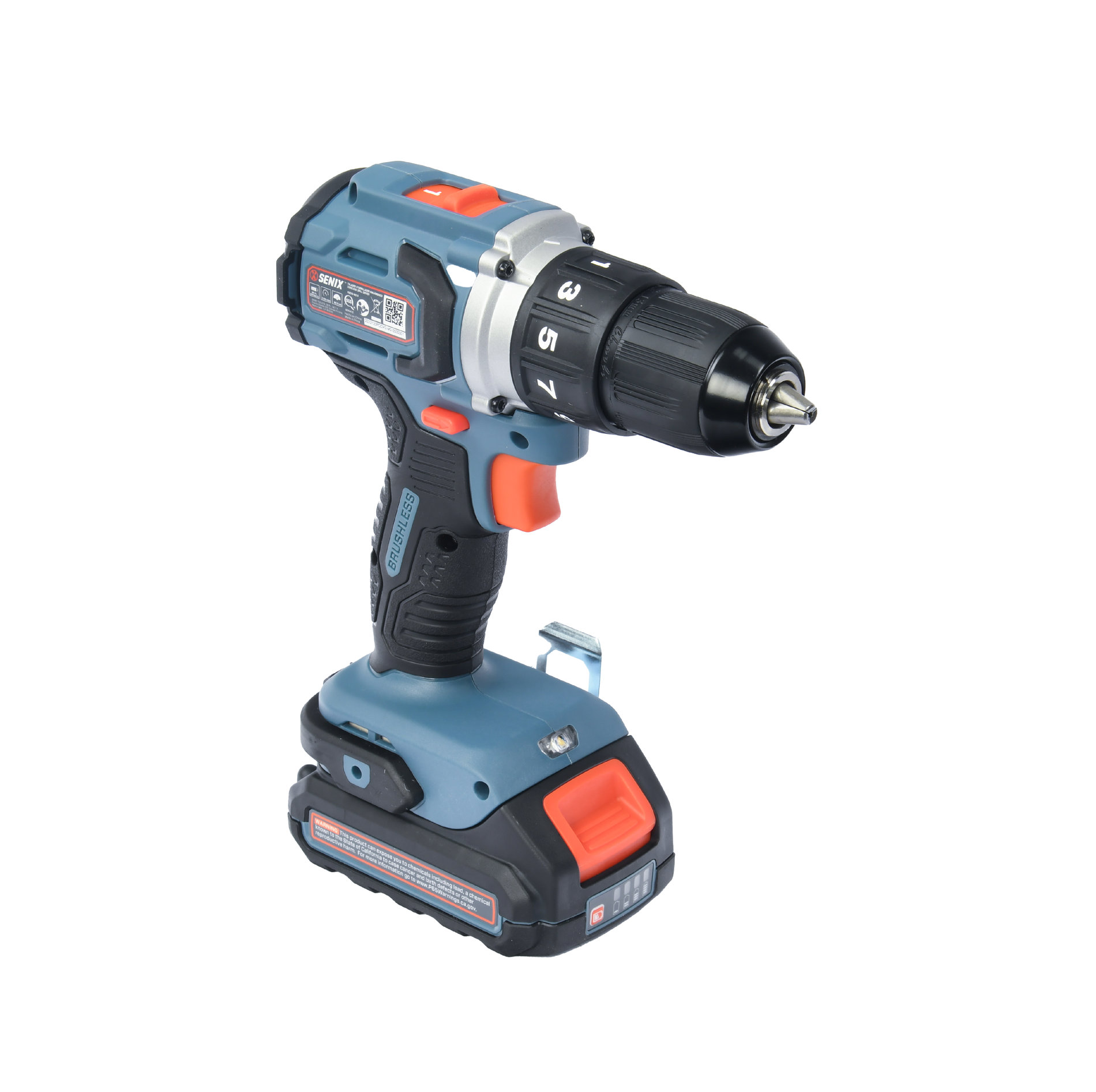 Дрель-шуруповерт, 60 Нм, 1х4Ач, ЗУ, кейс X2 20В