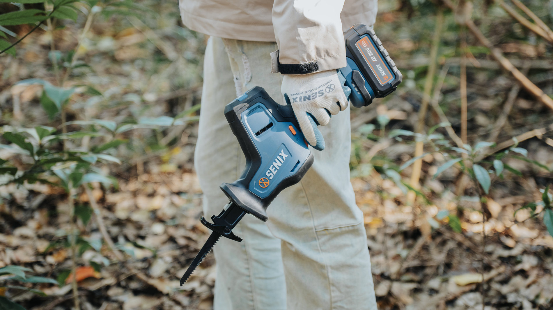 Сабельная пила, 22 мм, бесщ.мотор, без АКБ и ЗУ X2 20В