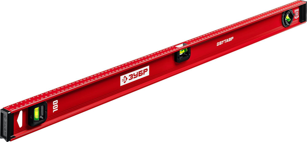 Уровень двутавровый с усиленным профилем 1000 мм ЗУБР ДВУТАВР 4-34583-100_z01