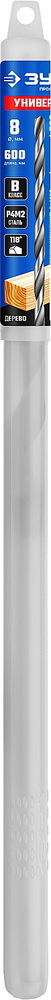 Сверло опалубочное 8 x 600 мм Hex 1/4 EXPERT ЗУБР 29390-600-08