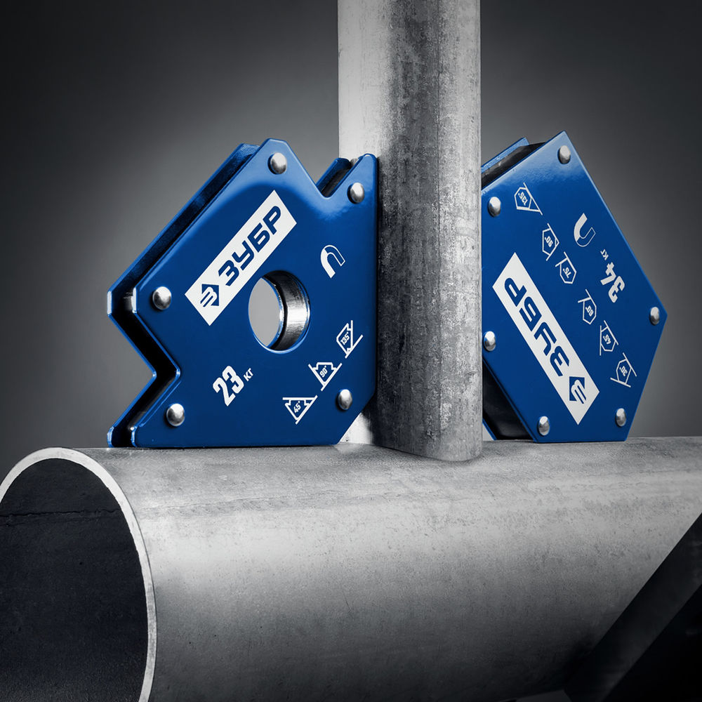 Угольник магнитный для сварочных работ УМ-6 11 кг ЗУБР Профессионал 40055-11