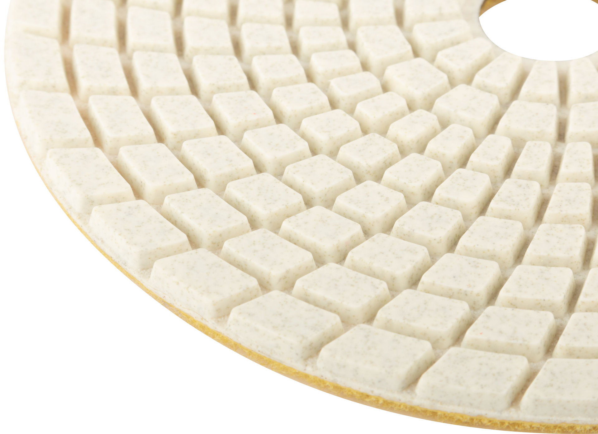 Алмазный гибкий шлифовальный круг АГШК (липучка), влажное шлифование, 125 мм, Р 100 (39882)