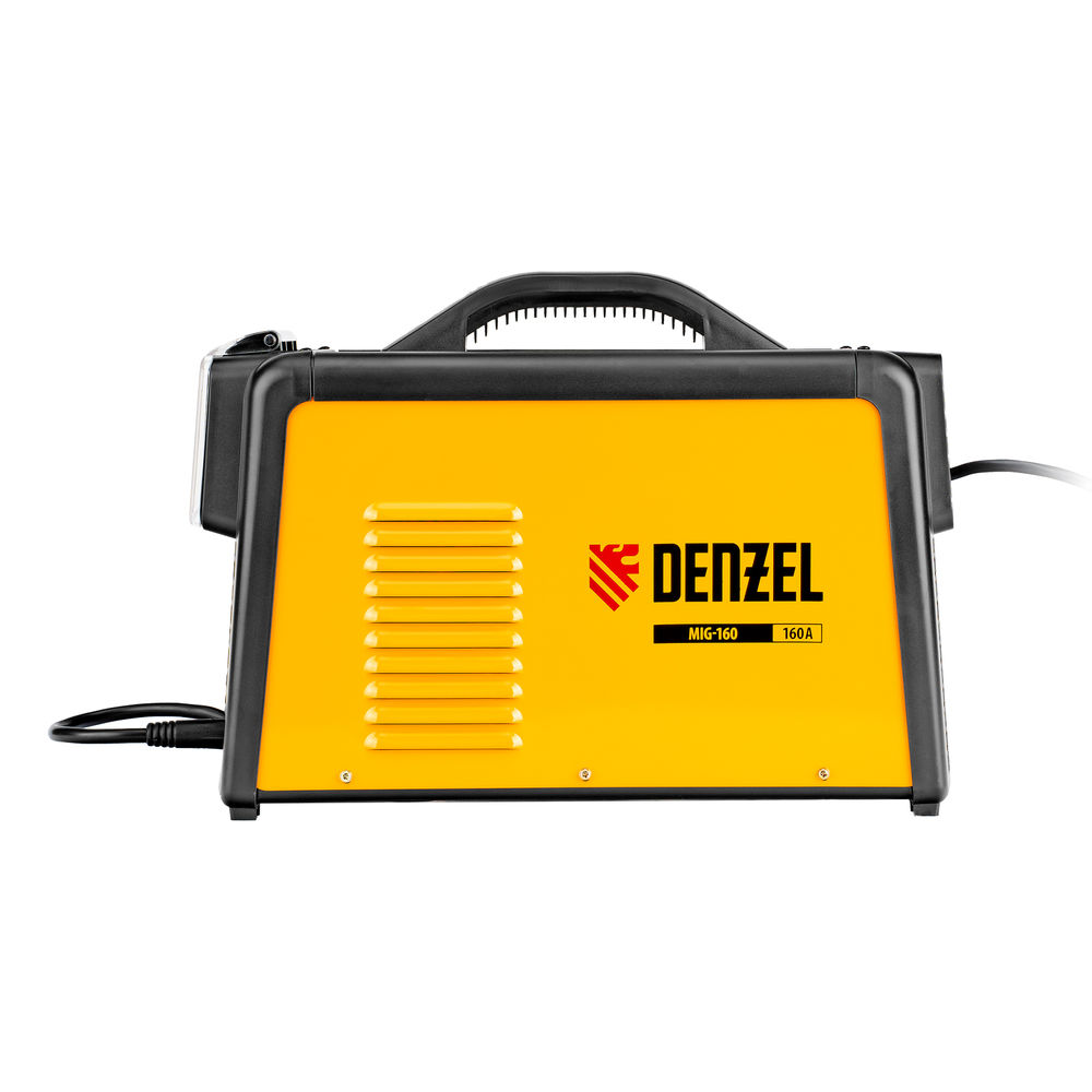 Аппарат инвертор. полуавтомат. сварки MIG-160, 160 А, ПВ 60%, катушка 5 кг// Denzel (94309)