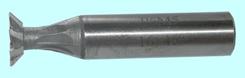 Фреза Для пазов ласточкин хвост 16,0х60х 5,0х12х50° Р6АМ5 ц/х прямой конус CNIC