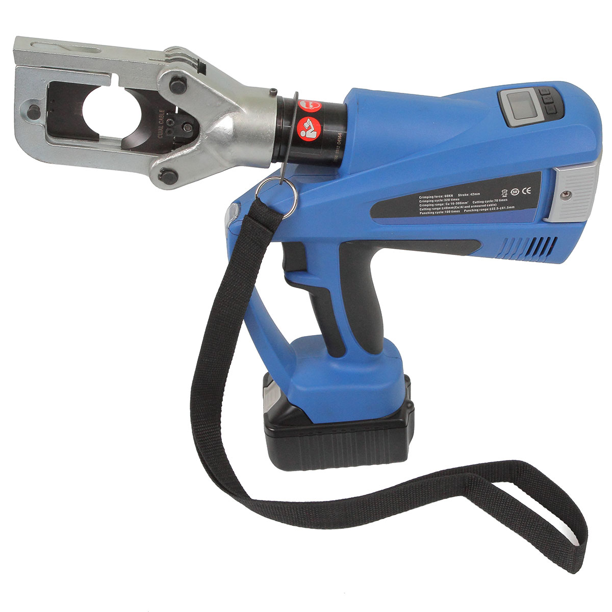 Инструмент электрогидравлический универсальный аккумуляторный 3 в 1, 6,5 т GARWIN PRO 814030-1