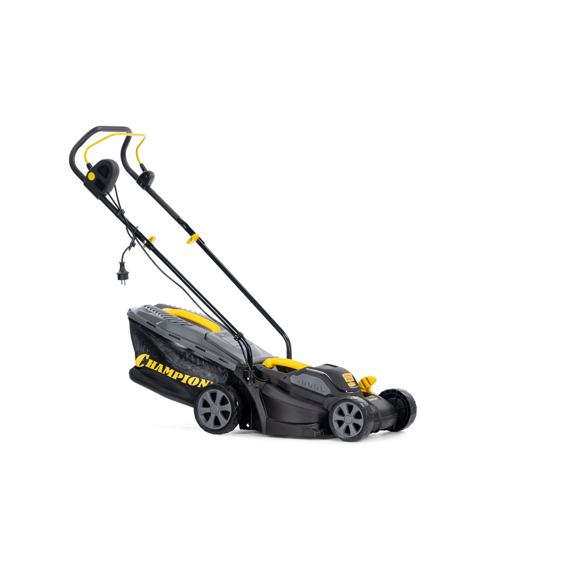 Газонокосилка эл. CHAMPION EM3312 (1,2 кВт травосб. 30л ширина 330мм 25-65мм, 8,5кг) (EM3312)
