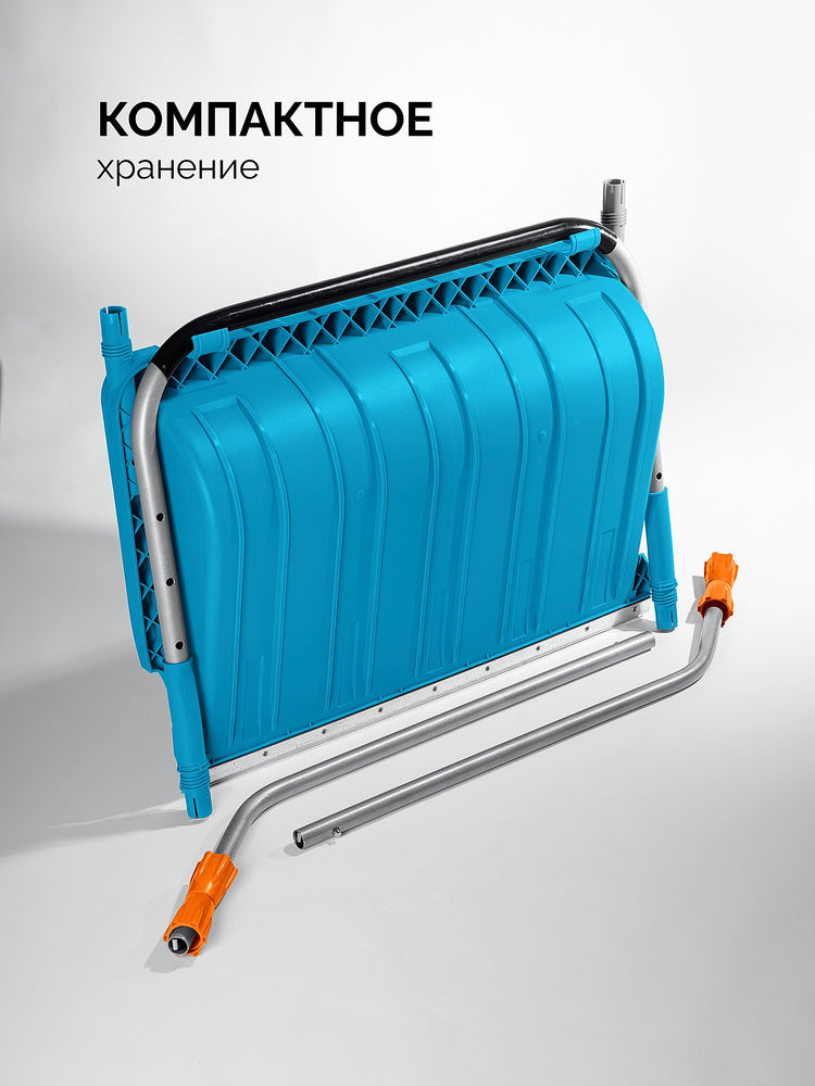 Снеговой движок (скрепер) TELESCOPIC, с телескопической ручкой, пластиковый ковш 760м, PROLine GRINDA 39943