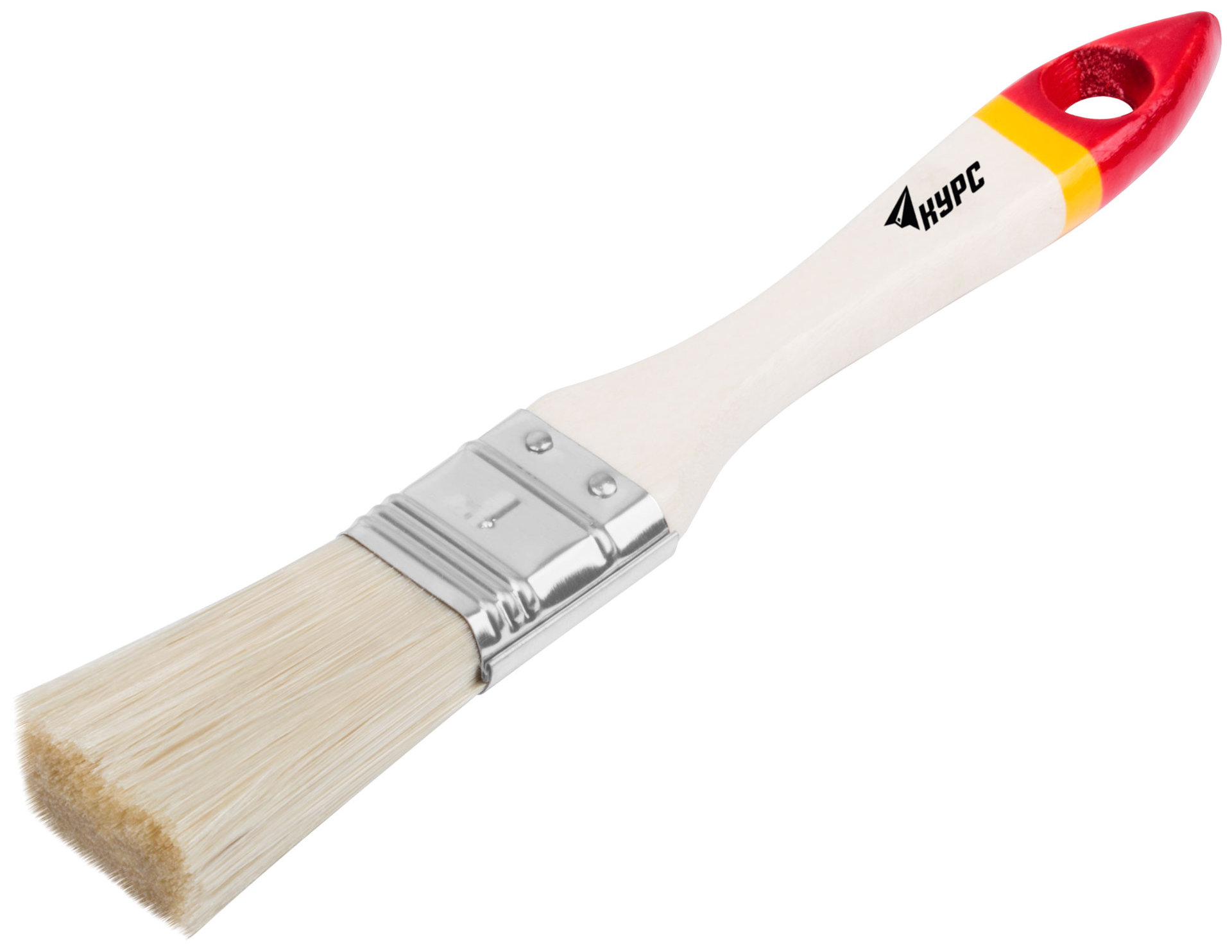 Кисть флейцевая Модерн, иск. щетина, деревянная ручка 1 (25 мм) (00863)