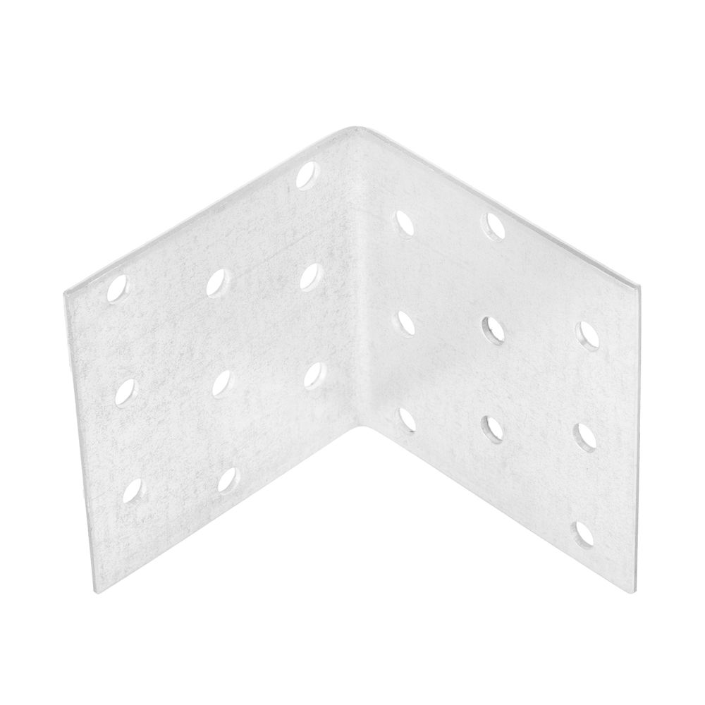Крепежный уголок равносторонний 2 мм, KUR 60 x 60 x 60 мм Сибртех (46421)
