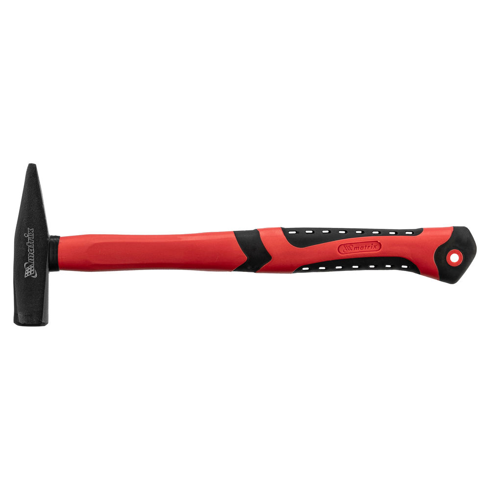 Молоток слесарный, 300 г, фибергласовая обрезиненная рукоятка Matrix (10320)