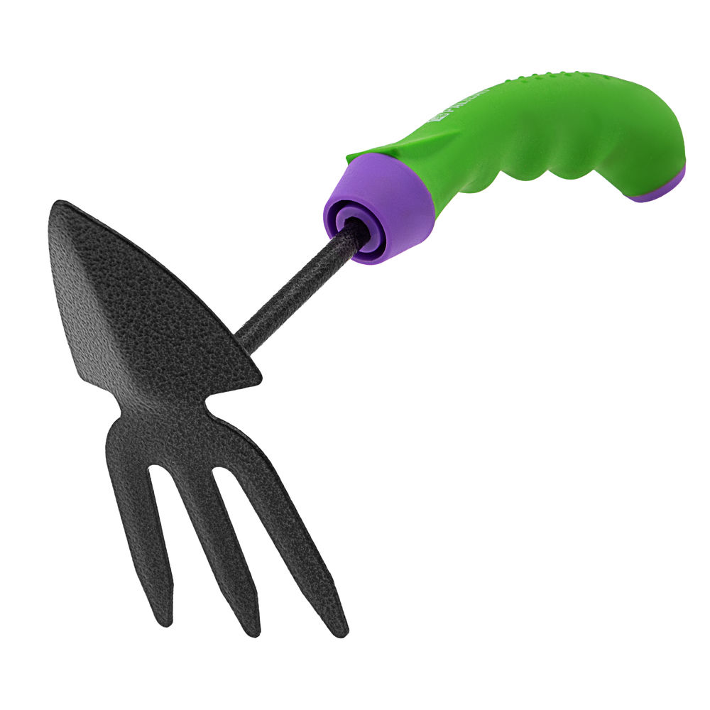 Мотыжка комбинированная, 75 х 260 мм, стальная, обрезиненная эргономичная рукоятка, Era, Palisad (62377)