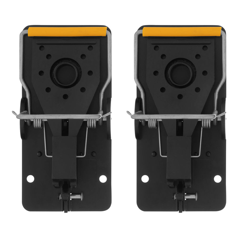 Мышеловка пластиковая открытая, металлический механизм, малая, 100 х 45 мм, 2 шт Сибртех (94125)