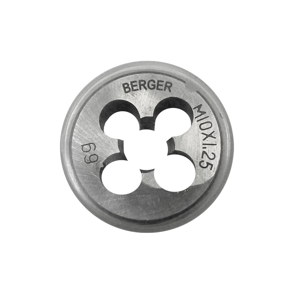 Плашка метрическая М8х1,0 мм BERGER