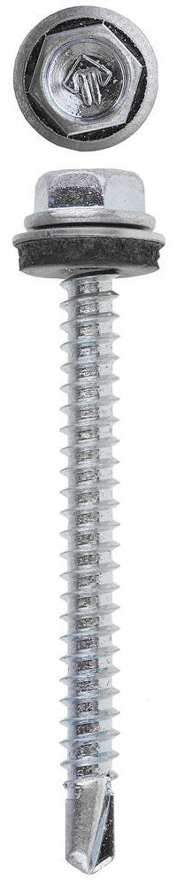 Саморез кровельный 50 х 4.8 мм, цинк, 1200 шт Профессионал СКД ЗУБР 4-300310-48-050