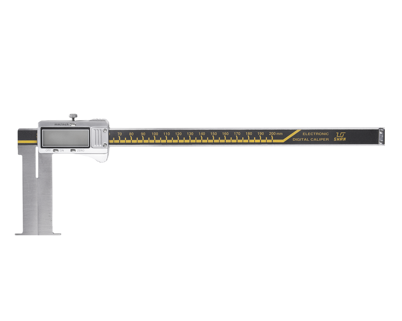 Штангенциркуль для внутренних канавок ШЦЦСК-1-240 0,01 (40-240) электронный губки 80мм SHAN