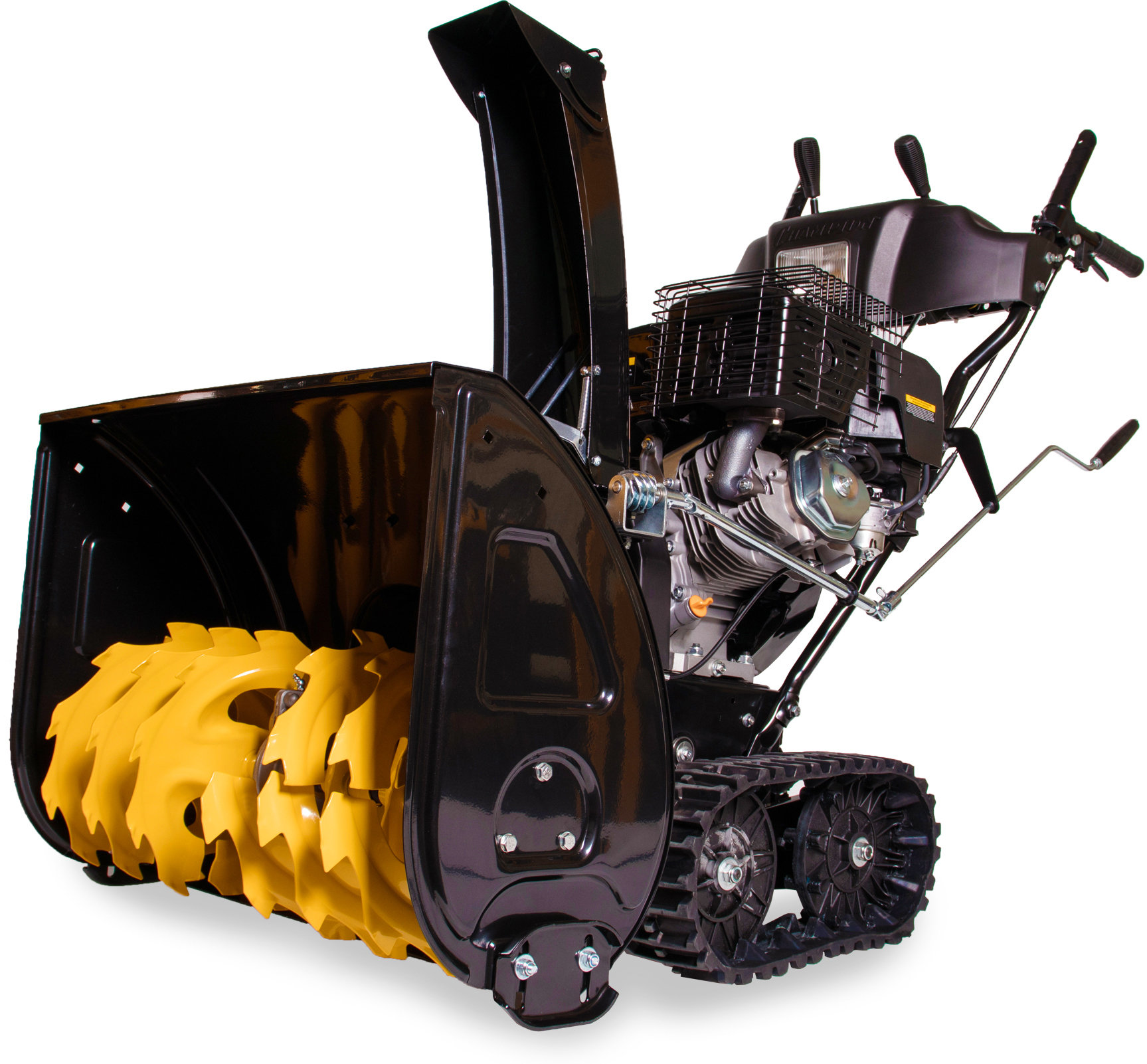 Снегоотбрасыватель CHAMPION STT1170E ( PRO, 11лс70см6F/2Rгусеницы 6.5л 121кг эл.стартер,фара,обогрев (STT1170E)