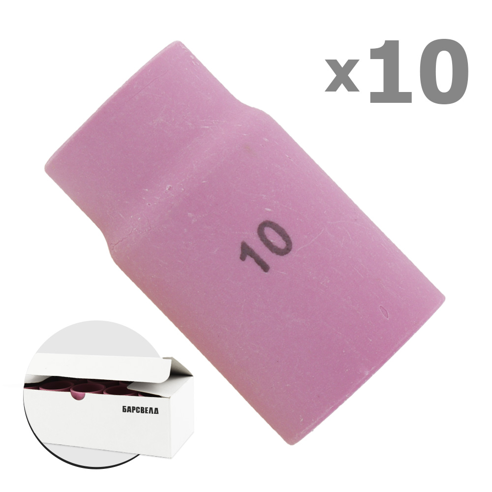 Сопло керамическое SR 17/18/26 под стандартную линзу №10 ф 17,5 мм, L=42 мм (B401P222206)