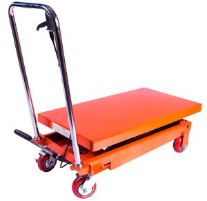 Стол подъемный передвижной 800 кг 415-1000 мм (1016х510 мм) TOR PT800A (S) (1048396)