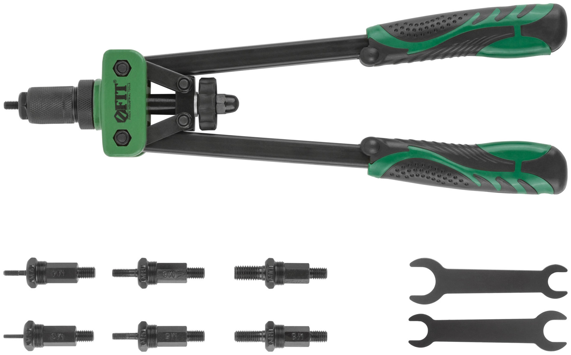 Заклепочник силовой двуручный Профи для резьбовых заклепок М3-М10 (350 мм) (32068)