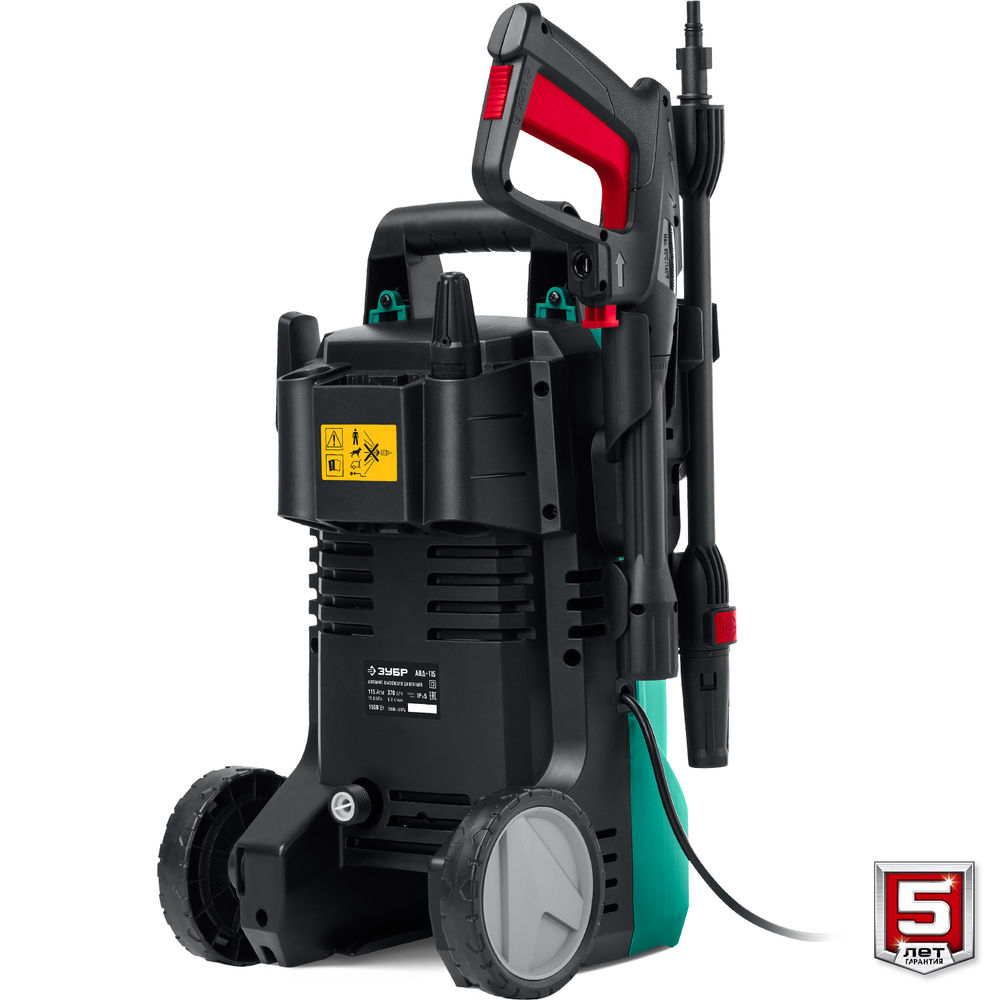 Мойка высокого давления 1700 Вт 140 Атм пистолет МИГ-180 ЗУБР АВД-140