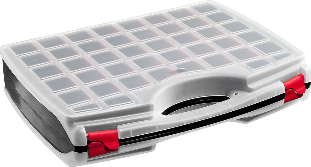 Органайзер 425 х 330 х 85 мм двухсторонний с 80 ячейками ЗУБР ДОН-80 38036-80