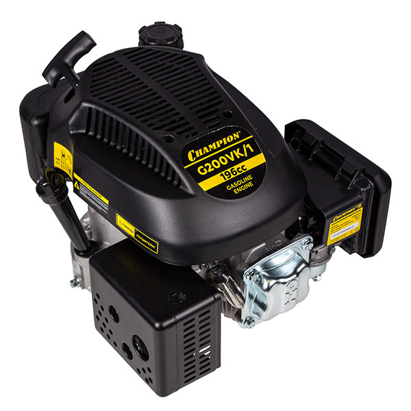 Двигатель 6,0лс/4,4кВт 196см? вертикальный 22,2мм шпонка 14,2кг для газонокосилок CHAMPION G200VK/1