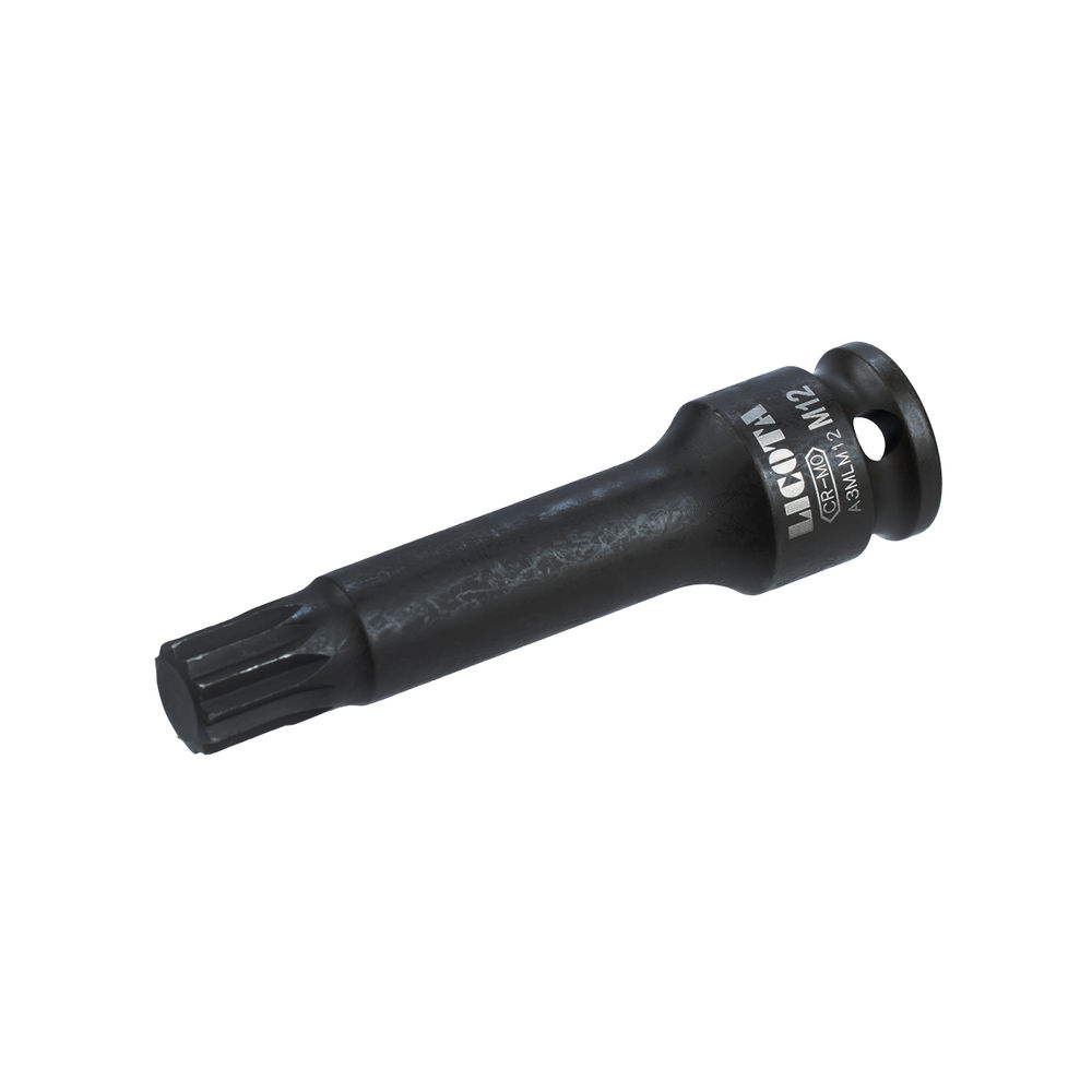 Головка торцевая ударная M12 spline 3/8 Licota A3MLM12