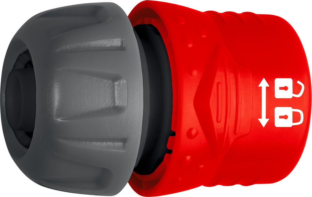 Быстросъемный соединитель GL-12, 1/2, с запирающим механизмом, для шланга GRINDA 8-426327