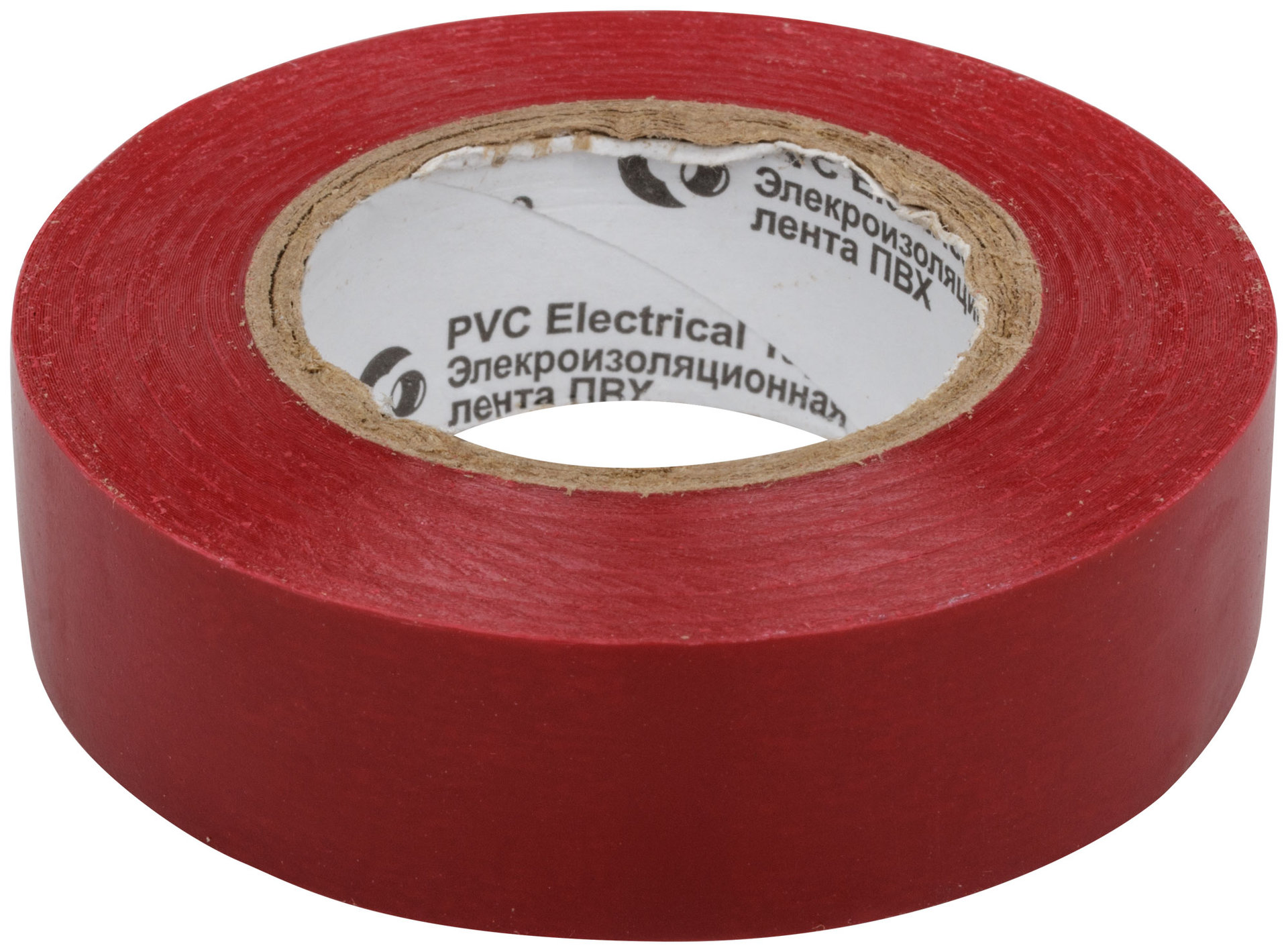 Изолента ROLLIX ПВХ 19 мм x 0,15 мм х 20 м, красная (11035)