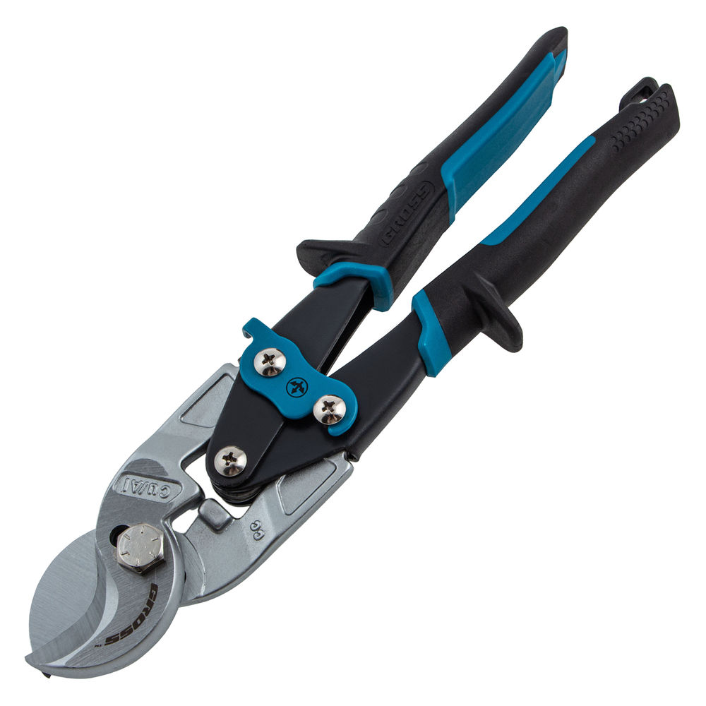 Кабелерез Piranha, 240 мм, двухкомпонентные рукоятки, D кабеля до 14 мм, сечение 14 мм2 Gross (78450)