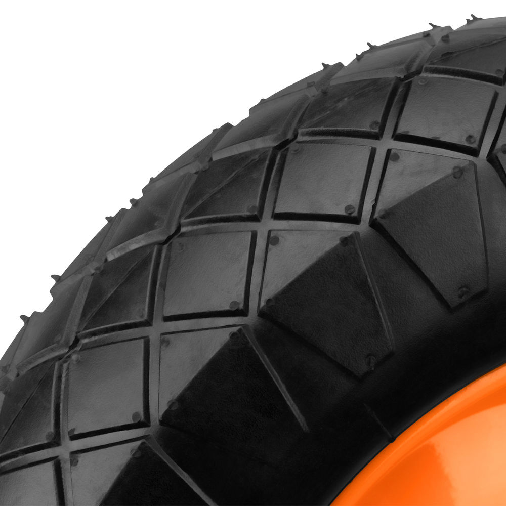 Колесо пневматическое 4.80/4.00-8 D 390 мм, внутренний подшипник D 20 мм, длина оси 80 мм Palisad (68957)