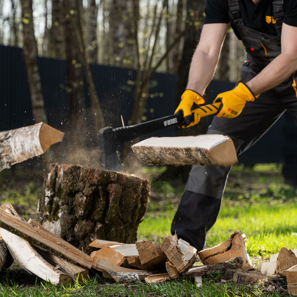 Колун, F17, 2500 гр, двухкомпонентная рукоятка, 710 мм// Denzel