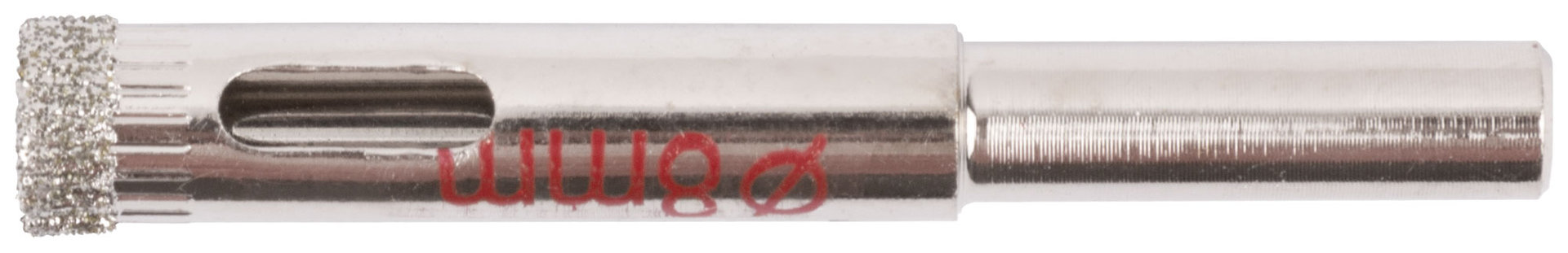 Коронка алмазная кольцевая для стекла / кафеля 8 мм (36027)