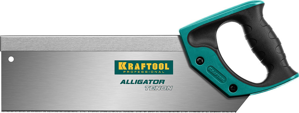 Ножовка с обушком для стусла Alligator Tenon 15, 300 мм KRAFTOOL 15228-30