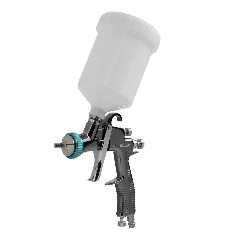 Краскораспылитель AG 950 LVLP, профессиональный, гравитационного типа, сопло 1.5 мм Stels (57367)