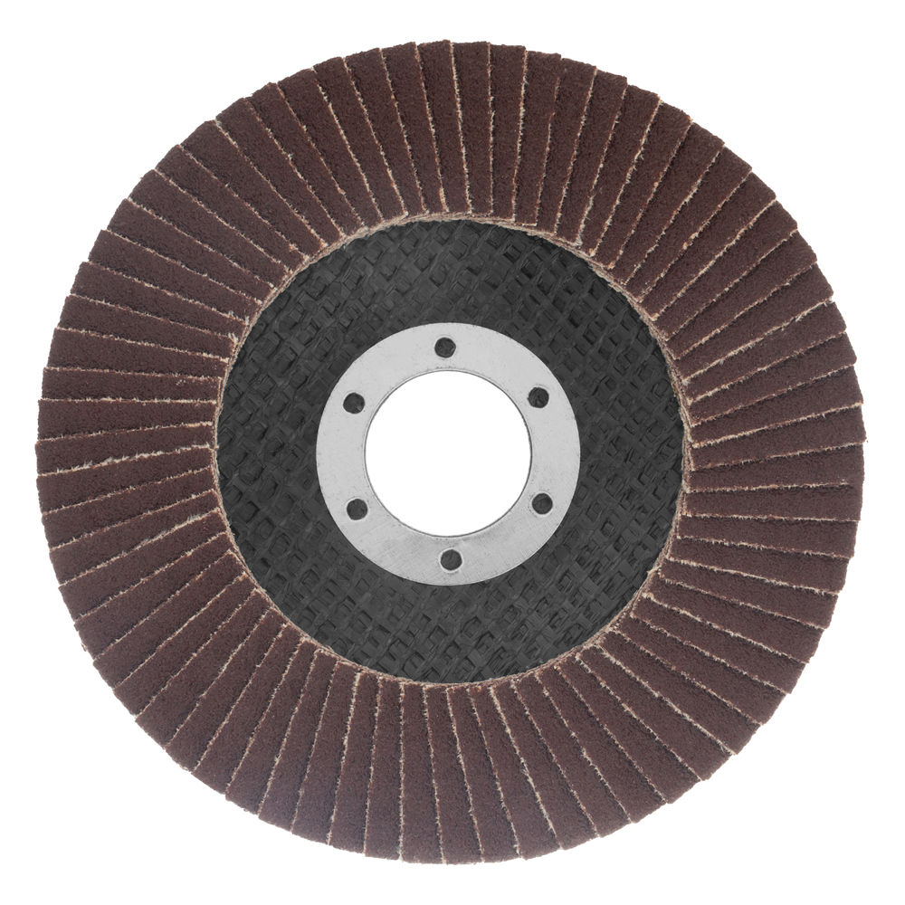 Круг лепестковый торцевой КЛТ-1, зернистость P 60(25Н) 115 х 22.2 мм, БАЗ (74002)