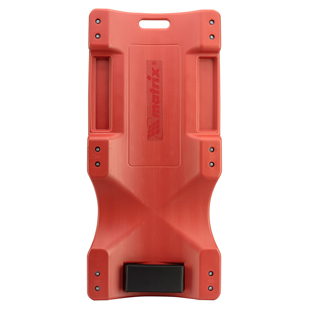 Лежак ремонтный на шести колесах, 1000 х 475 х 128 мм, пластиковый Matrix (567485)