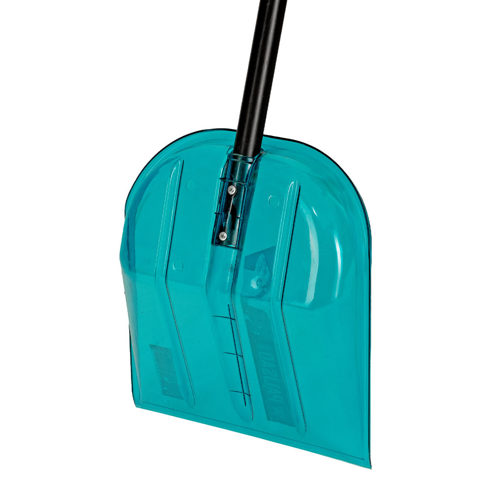 Лопата для уборки снега поликарбонат, 340х385х1340 мм, алюминиевый черенок, LUXE Palisad (61691)