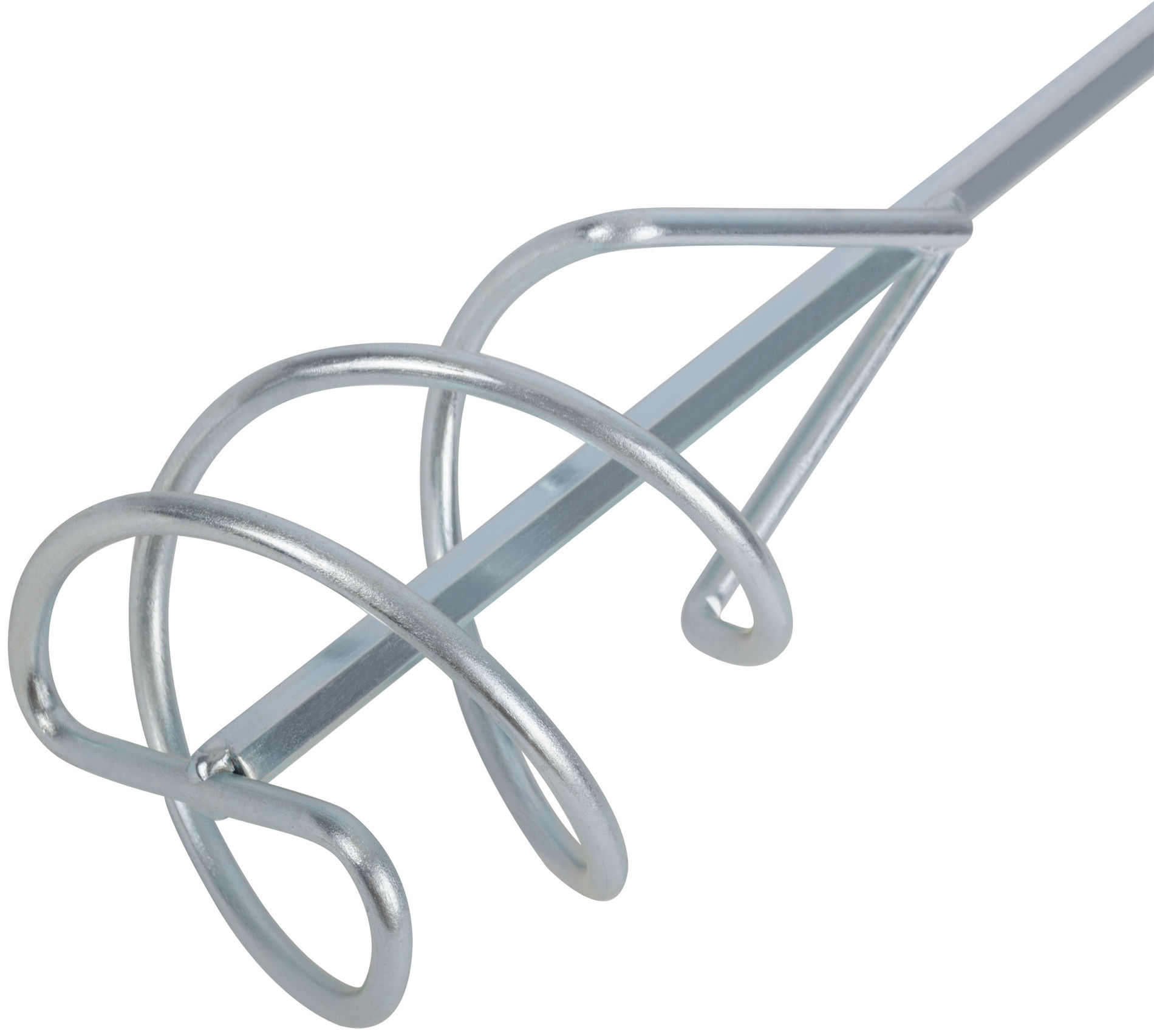 Миксер для строительных смесей оцинкованный, хвостовик SDS-PLUS 100х450 мм (04192)