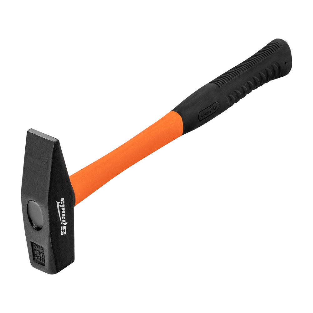 Молоток слесарный, 600 г, фибергласовая обрезиненная рукоятка Sparta (10376)