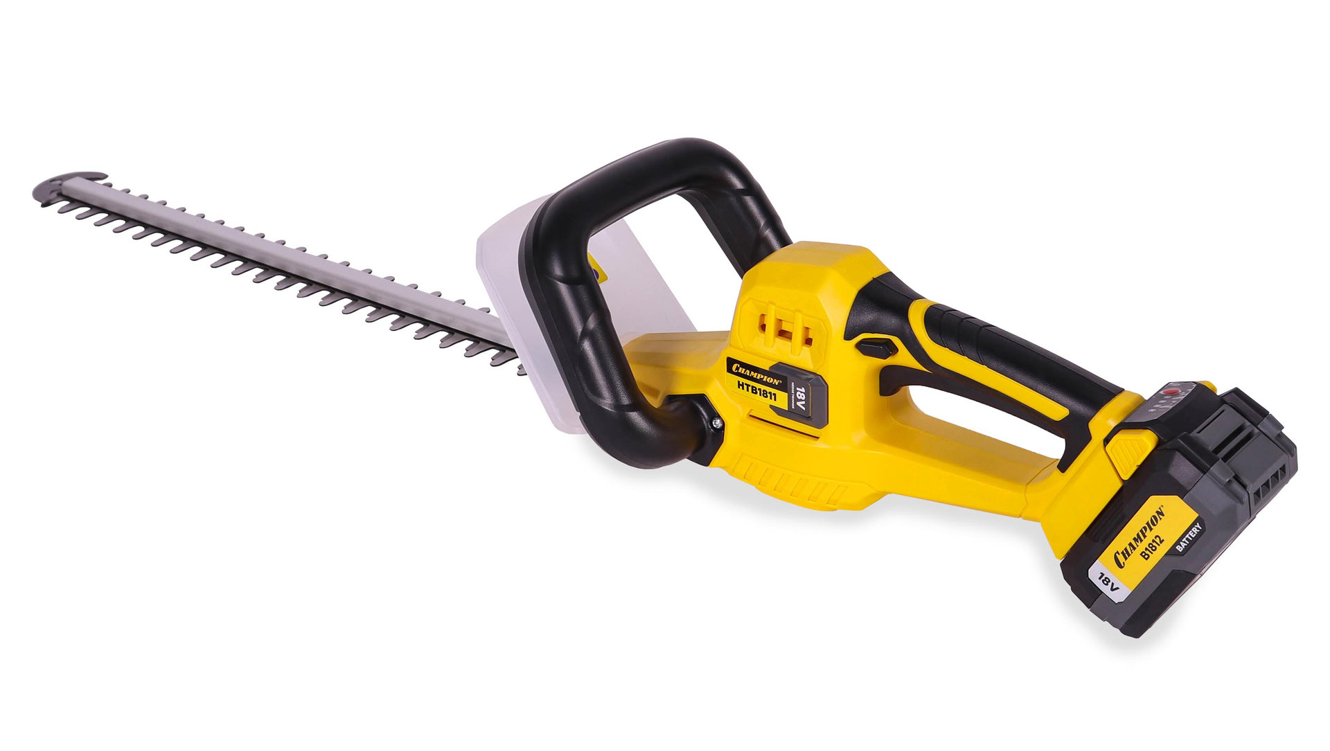 Ножницы аккумуляторные CHAMPION HTB1811 (18В4Ач Li-ion 510мм2,1кг100мин15мм1300ход/мин безАКБиЗУ) (HTB1811)