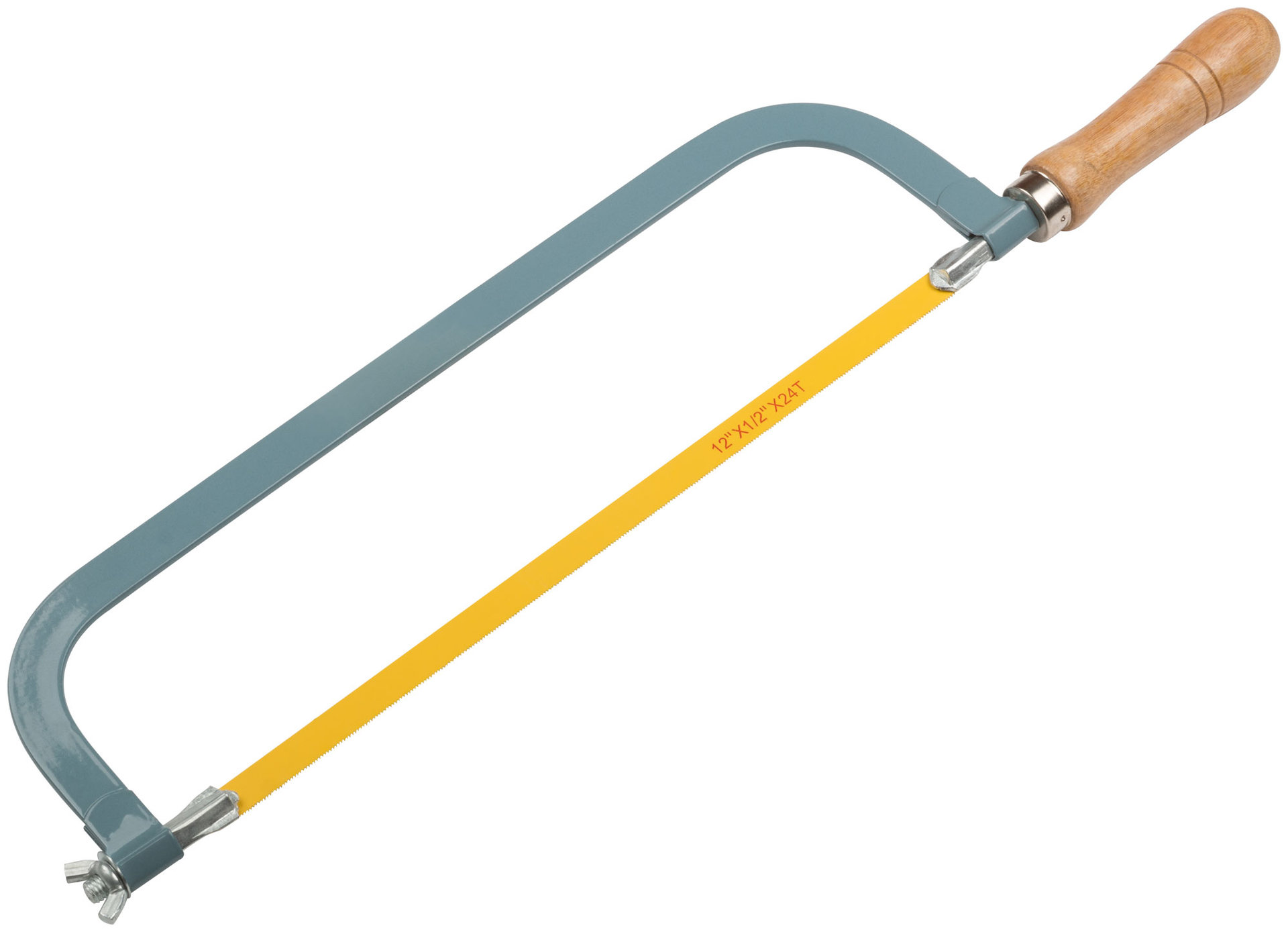 Ножовка по металлу 300 мм, деревянная ручка