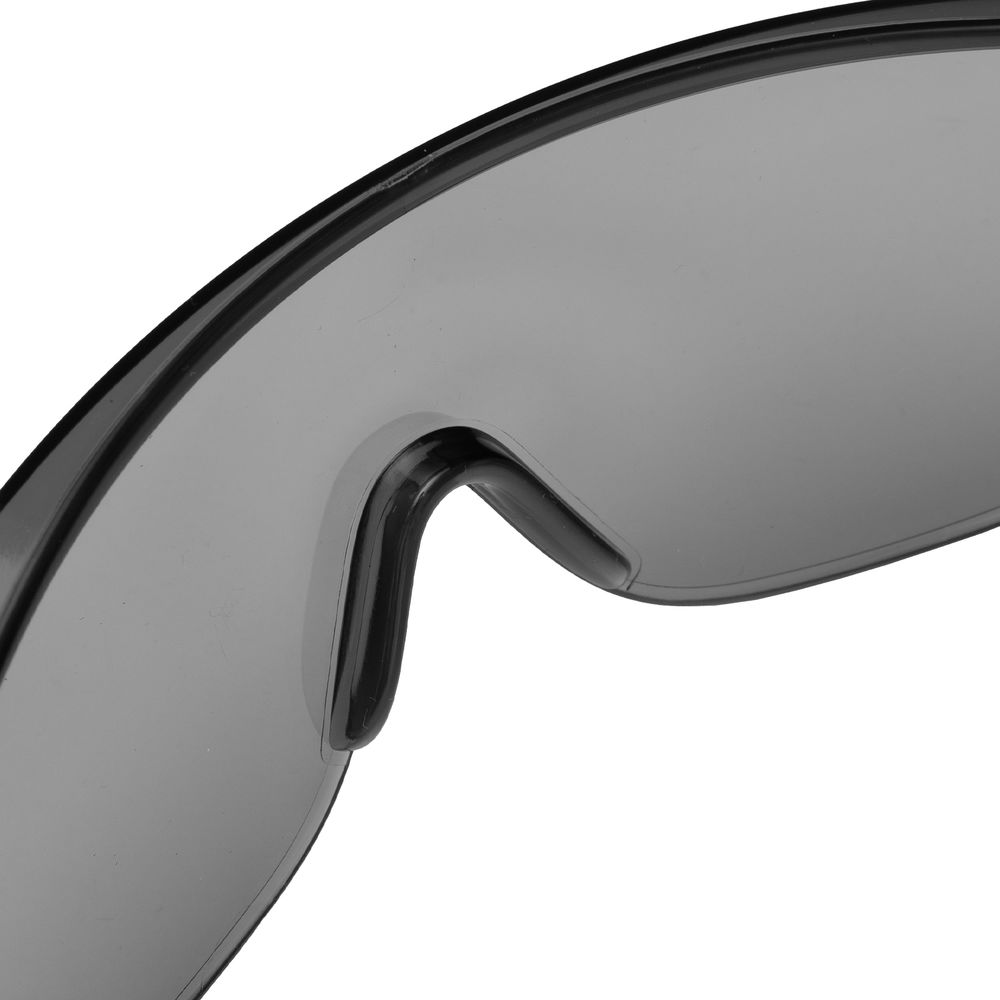 Очки защитные открытого типа, затемненные, ударопрочный поликарбонат Сибртех (89156)