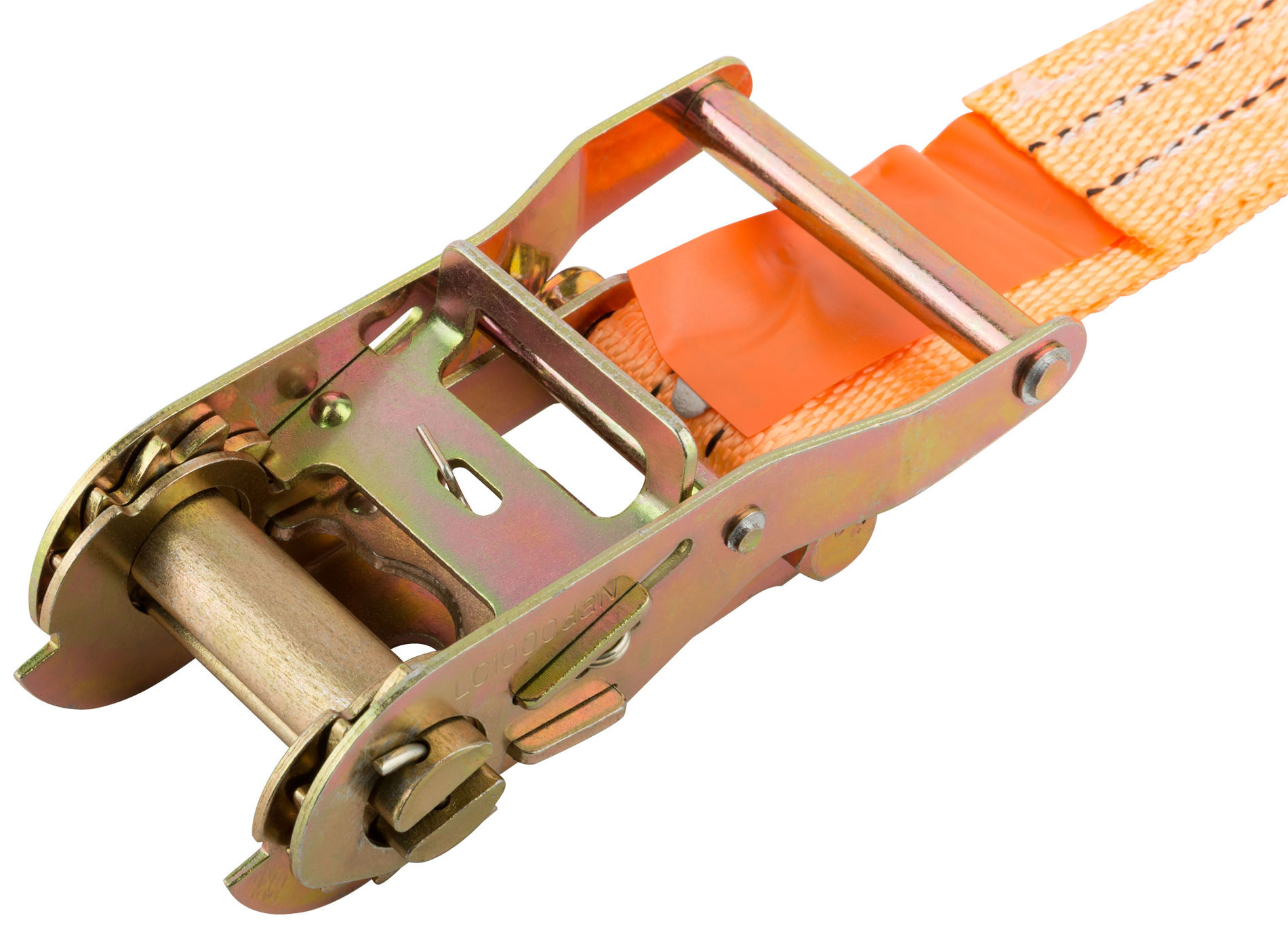 Ремень для крепления груза, храповый механизм, лента 38 мм х 8 м, 1500 кг (77-381)