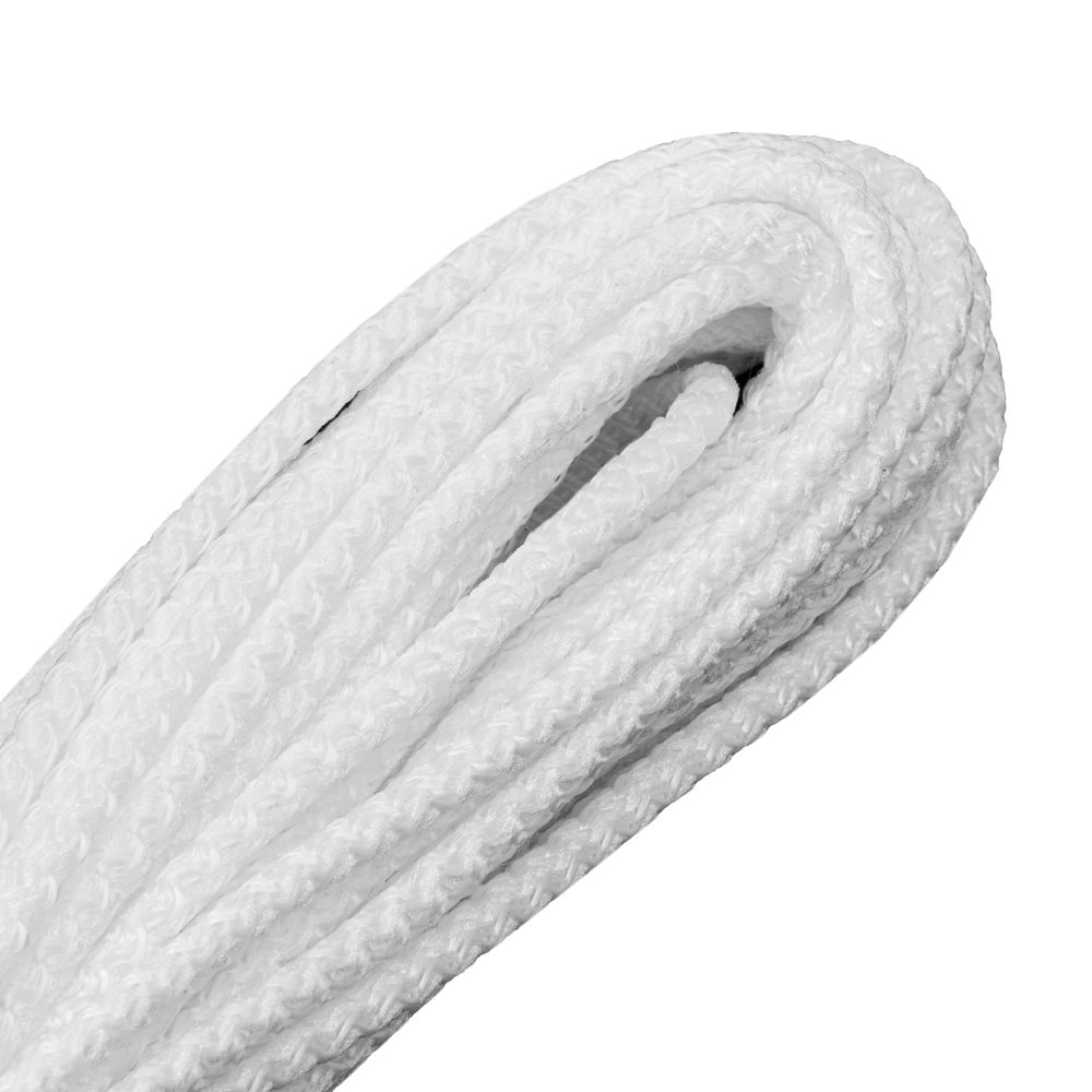 Шнур вязаный полипропиленовый с серд. белый, 7 мм, L 20 м, Сибртех (93960)