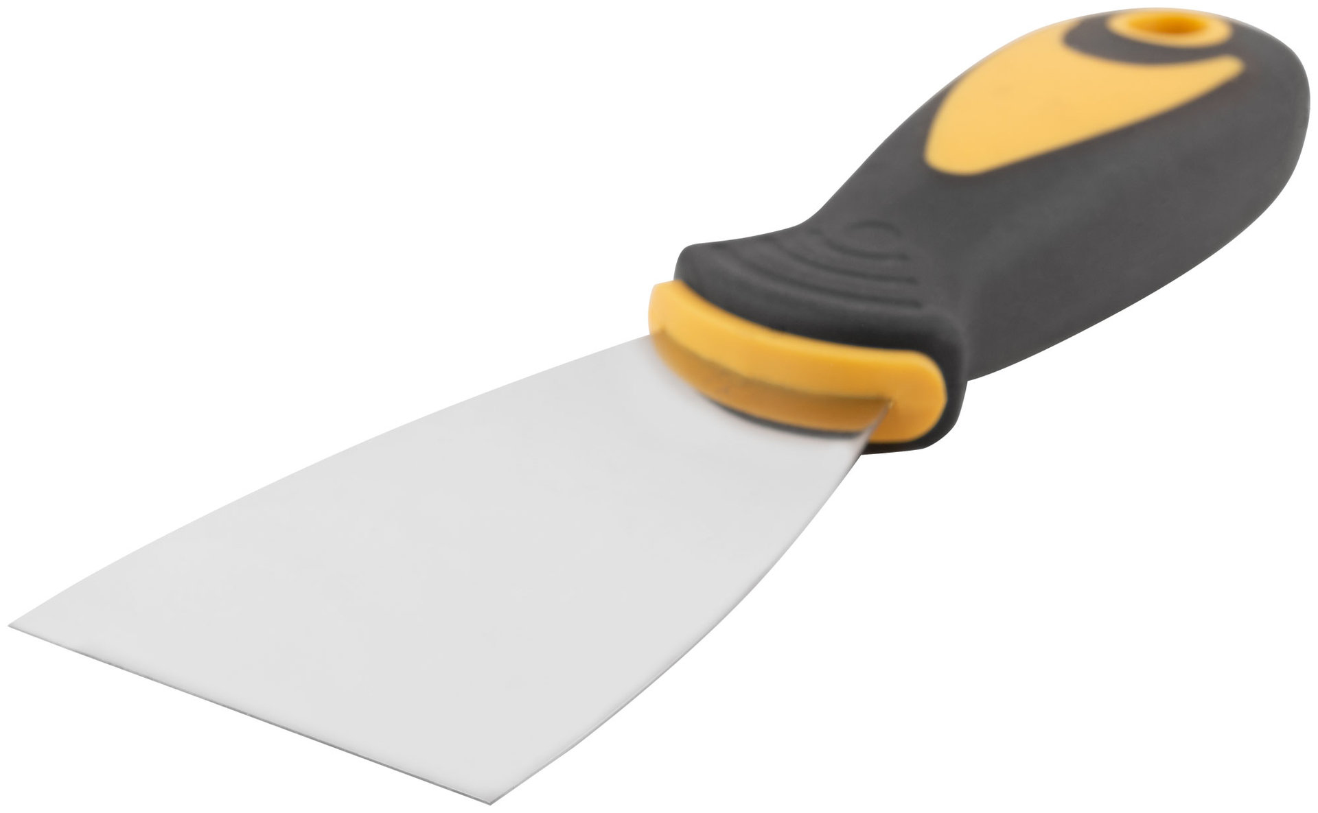 Шпатель, нерж.сталь, прорезиненная ручка 2 (50 мм) (06693)