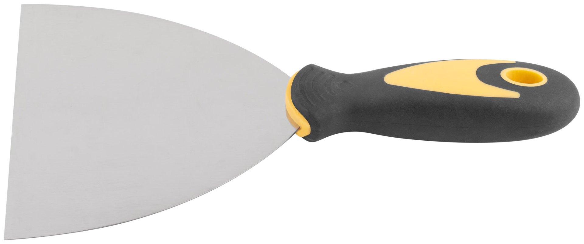 Шпатель, нерж.сталь, прорезиненная ручка 6 (150 мм) (06698)